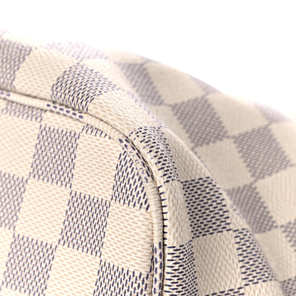 Louis Vuitton Damier Azur Neo Neverfull MM Rose Ballerine 10 of 30
