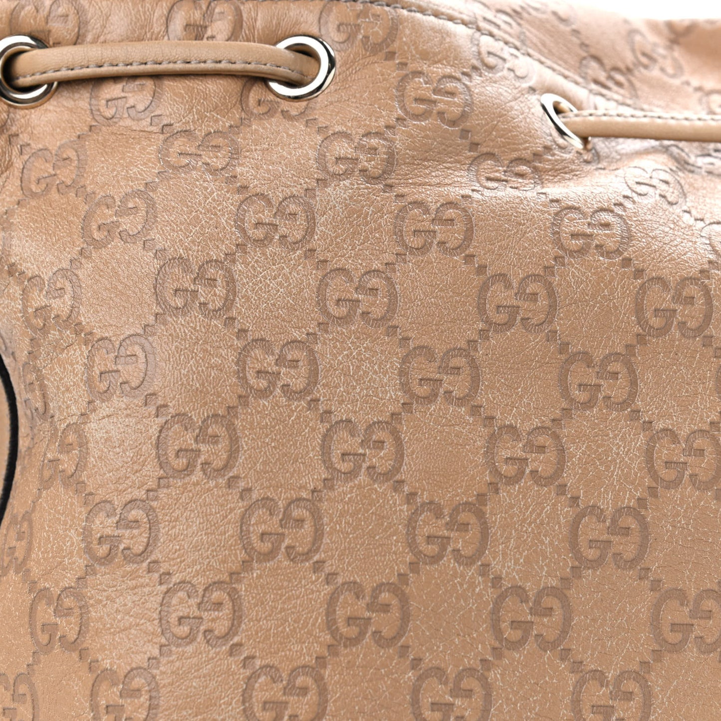 Guccissima Tribeca Messenger Bag Beige