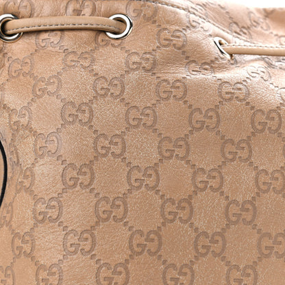 Gucci Guccissima Tribeca Messenger Bag Beige 12 of 16