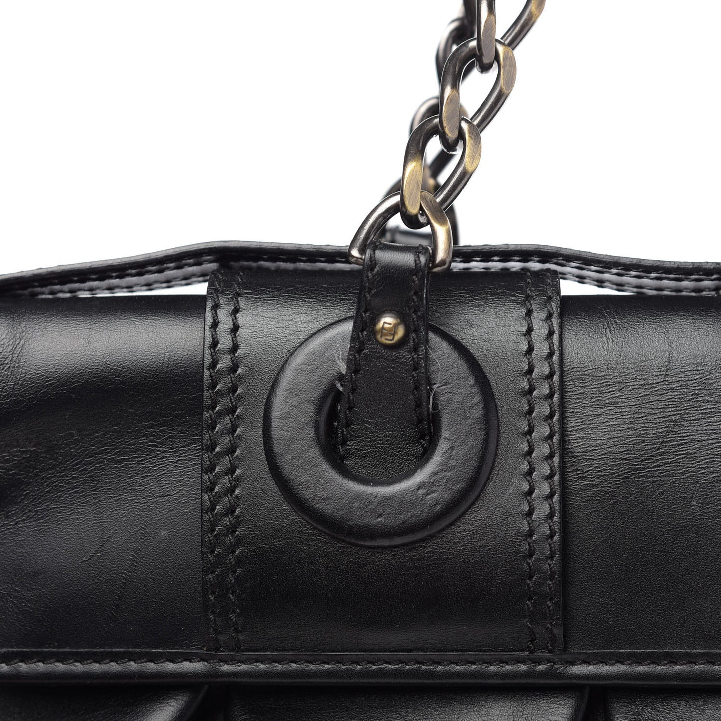 Cuoio Large B Bag Black