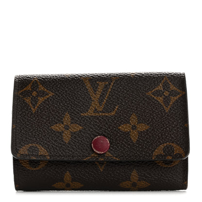 Louis Vuitton Monogram 6 Key Multicles Holder Fuchsia 1 of 12