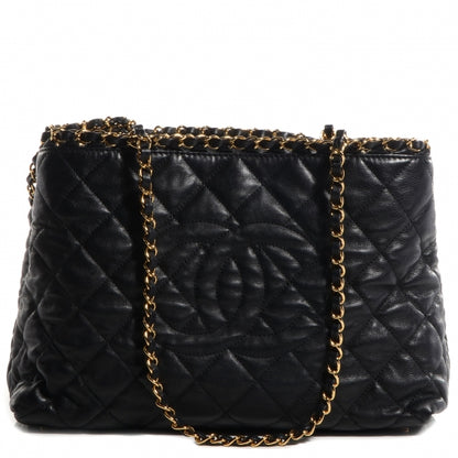 Chanel Calfskin Small Chain Me Tote Black 1 of 7