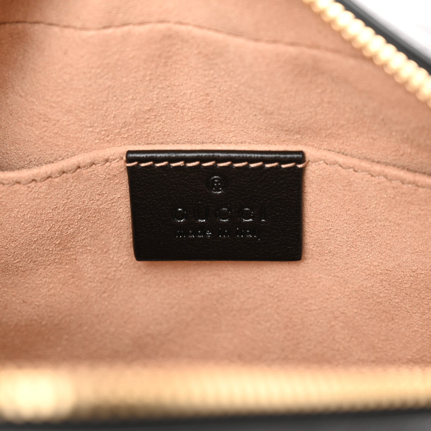 Gucci Monogram Matelasse Diagonal Small GG Marmont Chain Shoulder Bag Beige Black 6 of 12