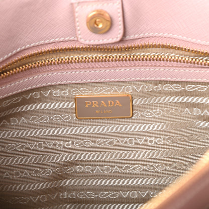 Prada Saffiano Medium Galleria Double Zip Tote Cammeo 6 of 9