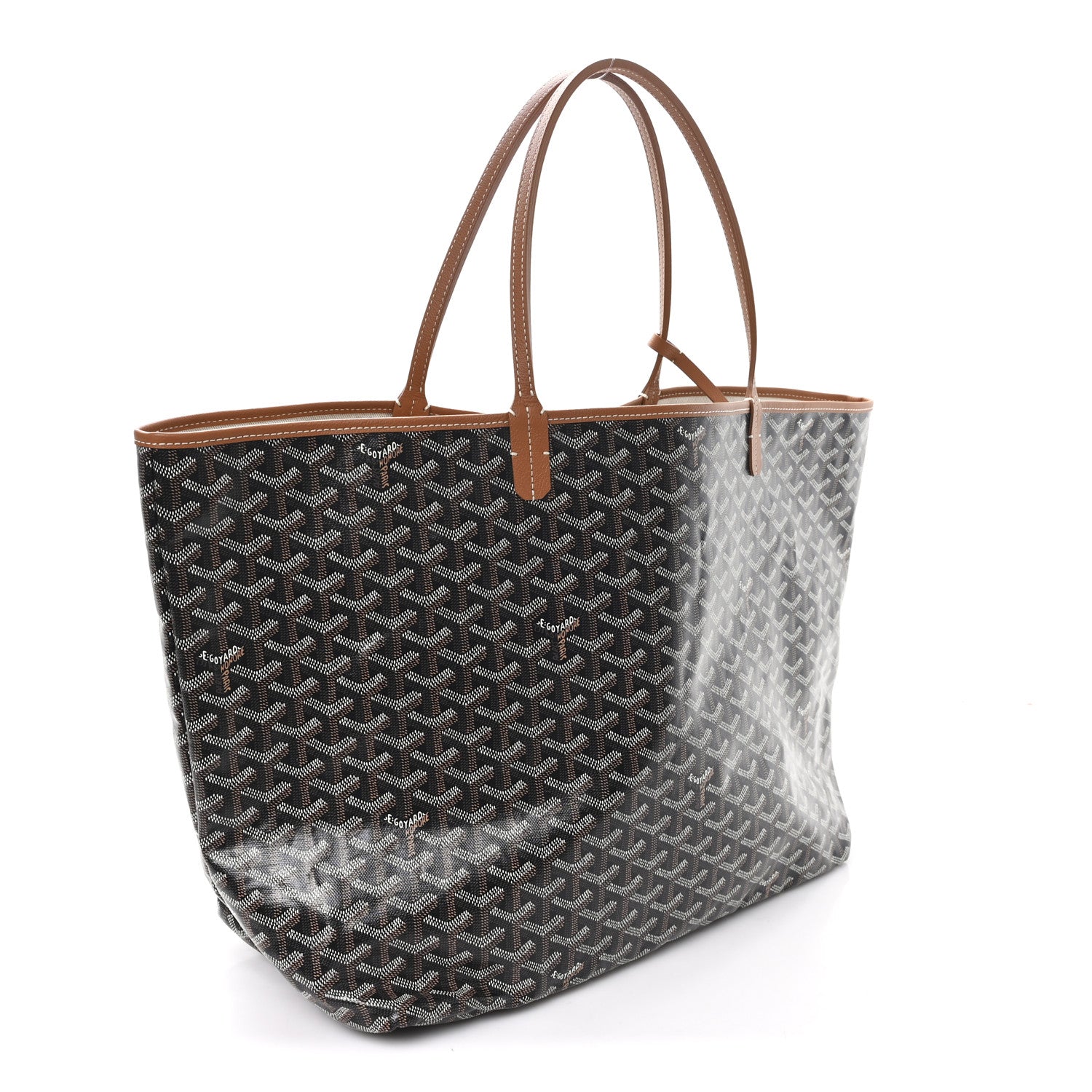 Goyard Goyardine Saint Louis GM Black Gold 4 of 11