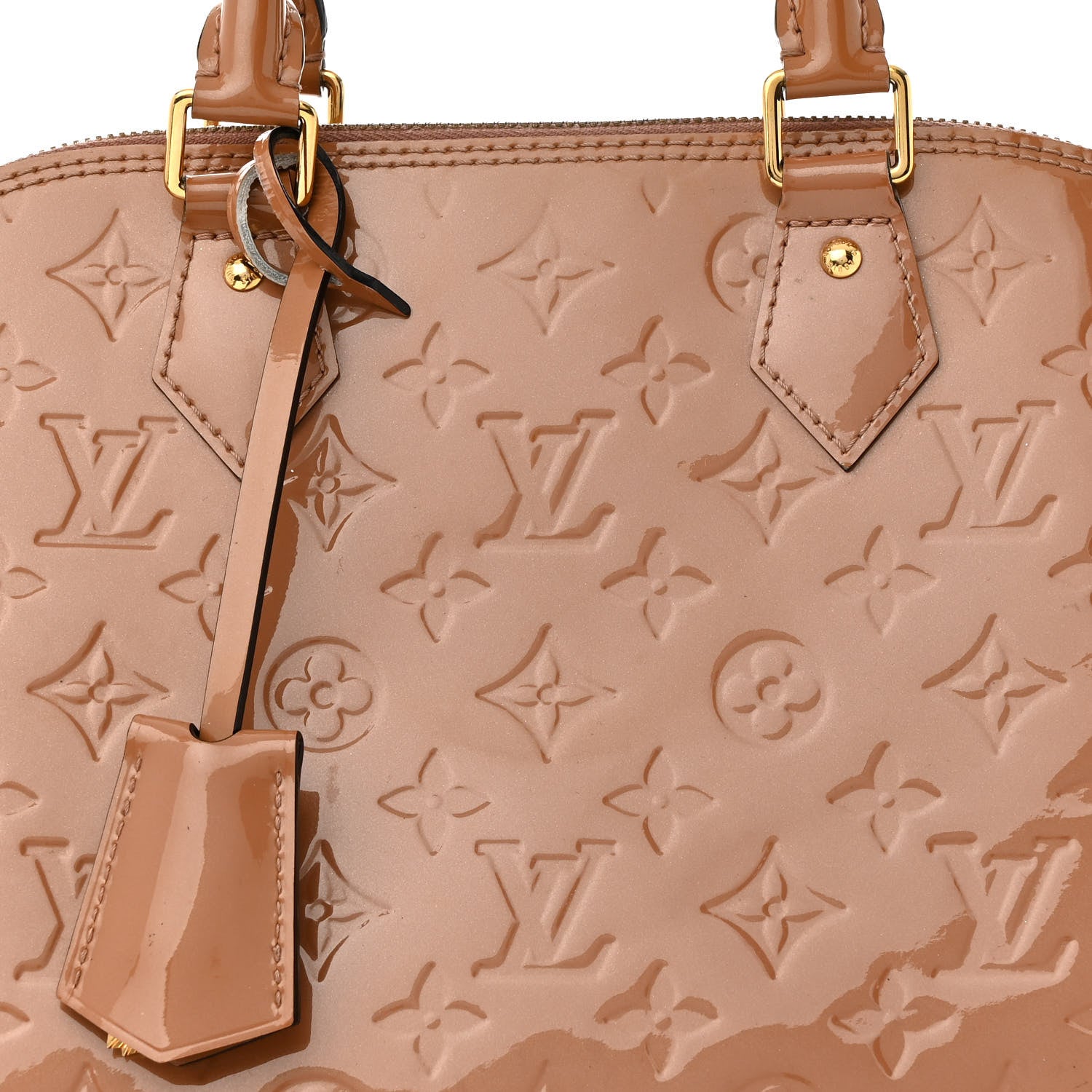 Louis Vuitton Vernis Alma PM Rose Velours 8 of 19