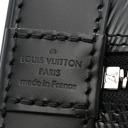 Louis Vuitton Epi Alma BB Black 6 of 10