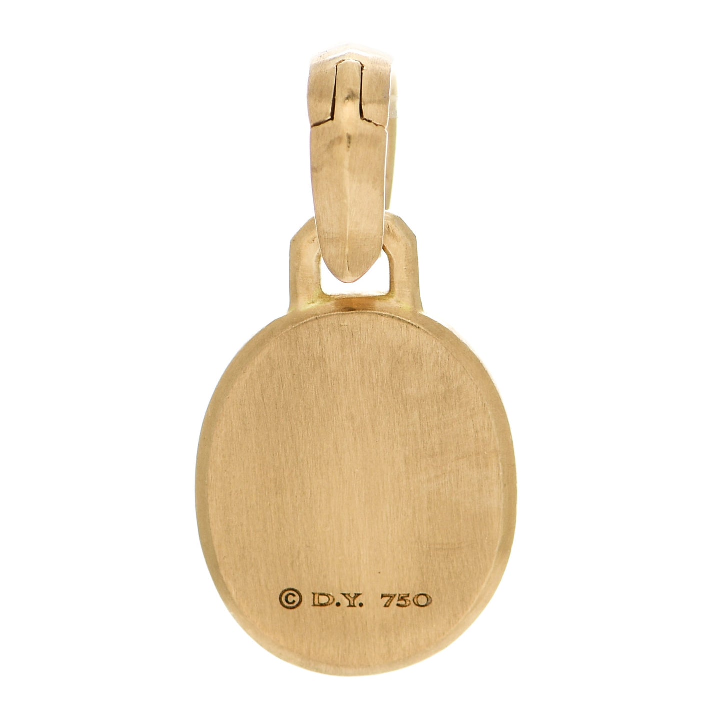 18K Yellow Gold Small Petrvs Scarab Pendant