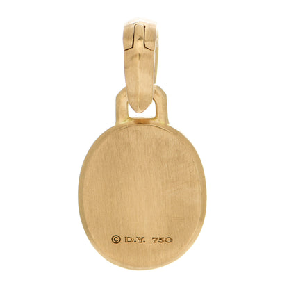 David Yurman 18K Yellow Gold Small Petrvs Scarab Pendant 3 of 4