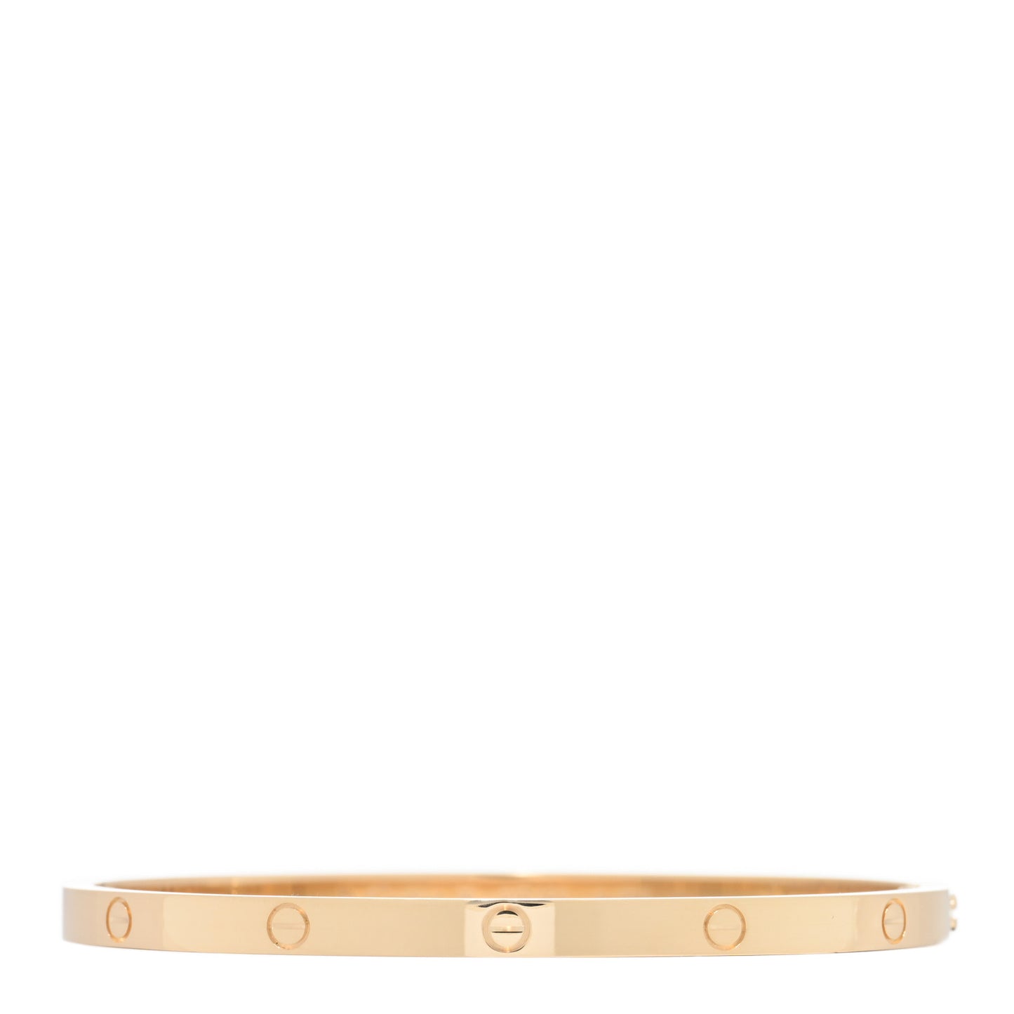 18K Yellow Gold Small LOVE Bracelet 16