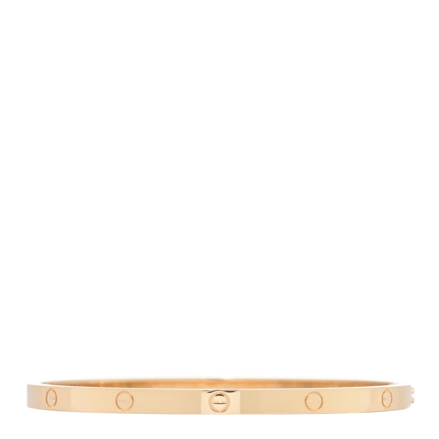 Cartier 18K Yellow Gold Small LOVE Bracelet 16 1 of 5