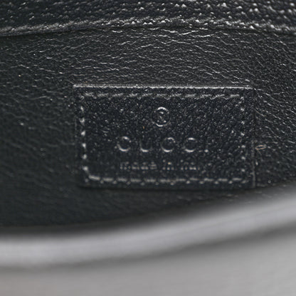Gucci Jacquard Black Denim GG Monogram Super Mini Dionysus Shoulder Bag Black Ivory 6 of 10