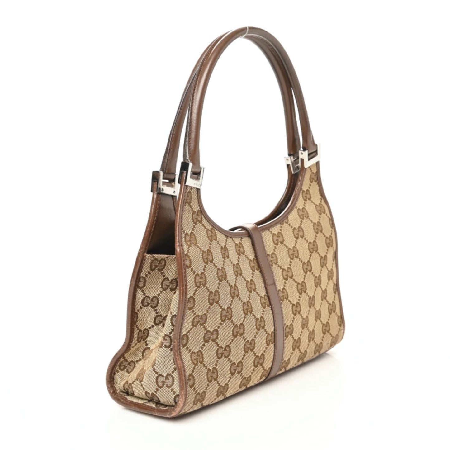 Monogram Small Bardot Brown