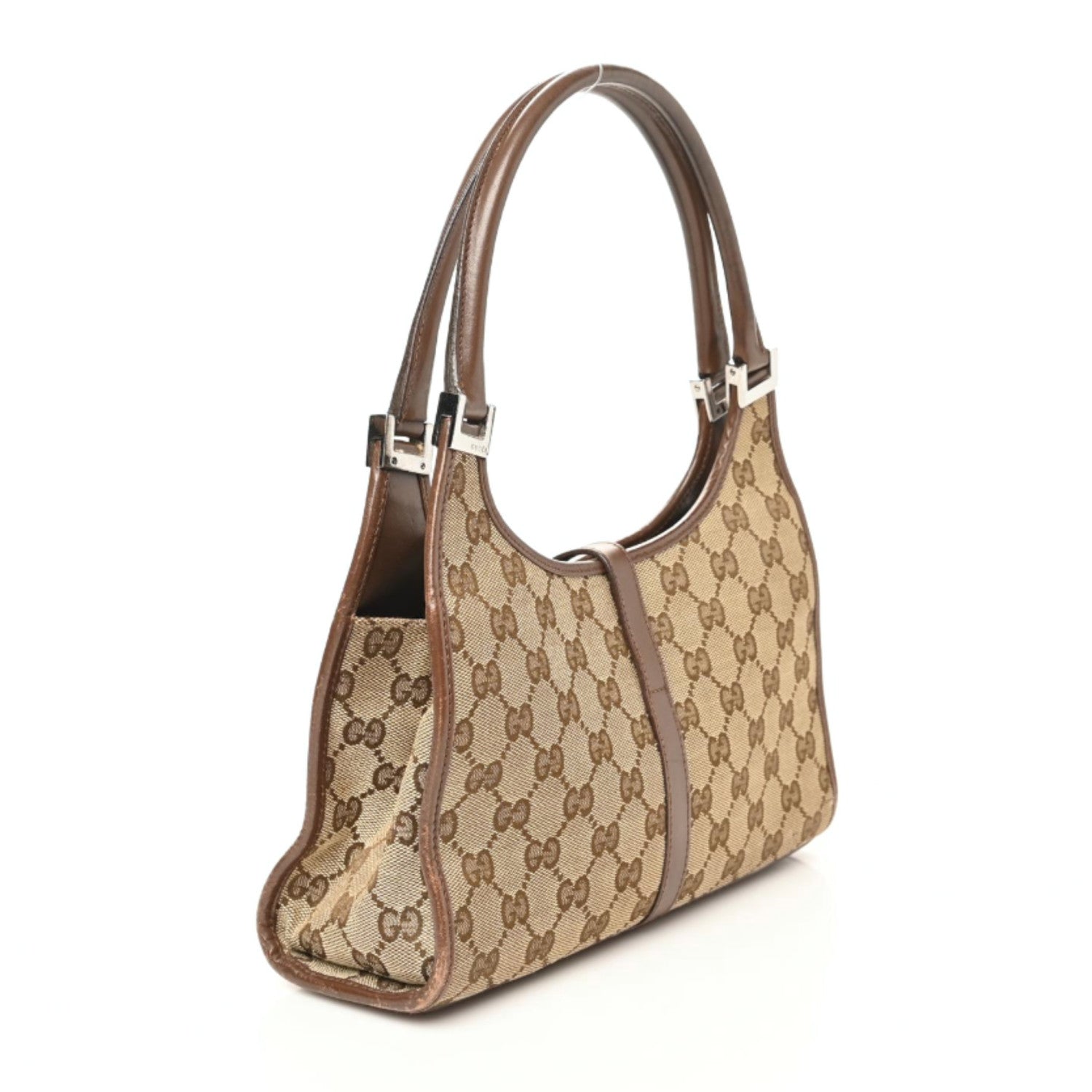 Gucci Monogram Small Bardot Brown 3 of 9