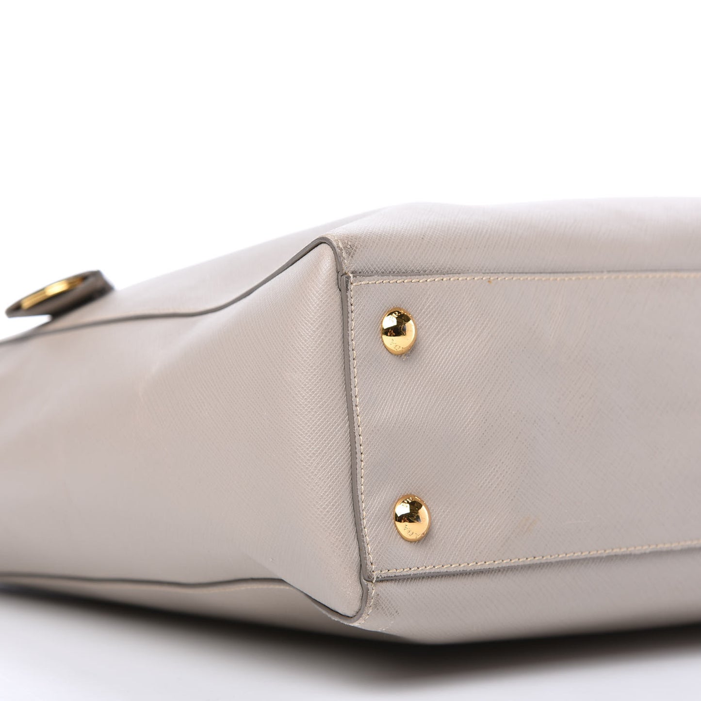 Saffiano Soft Calfskin Tote Argilla