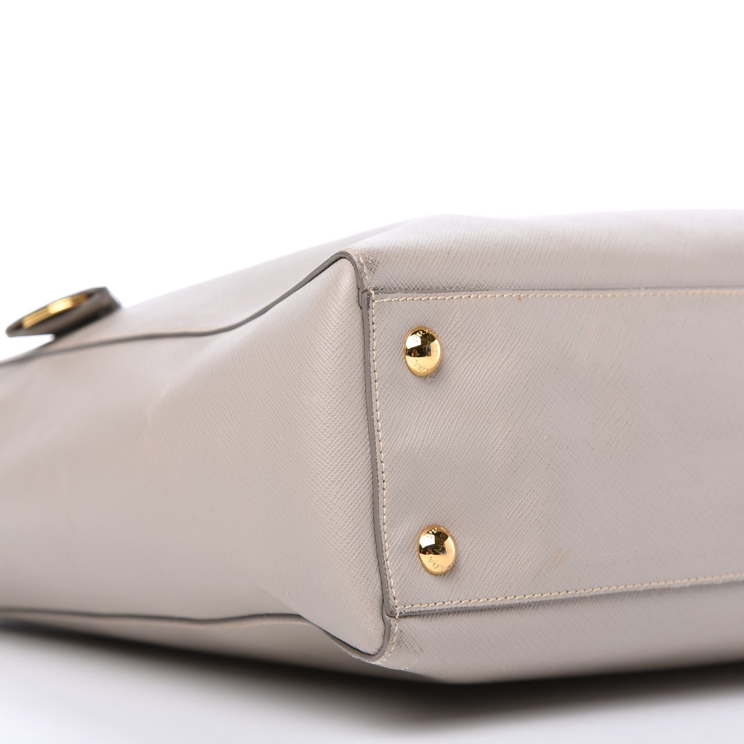 Prada Saffiano Soft Calfskin Tote Argilla 6 of 10