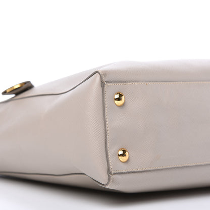 Prada Saffiano Soft Calfskin Tote Argilla 6 of 10