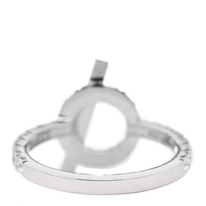 Hermes 18K White Gold Diamond Finesse Ring 53 6.25 3 of 6