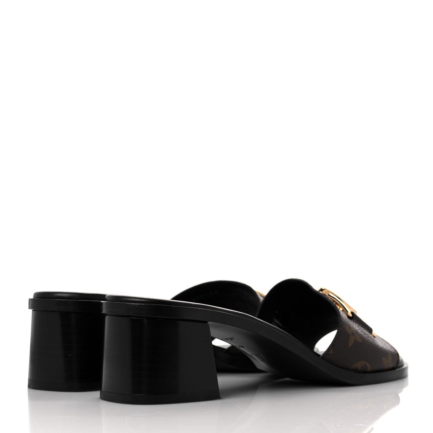 Louis Vuitton Monogram Lock It Mules 41 4 of 8
