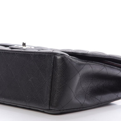Chanel Caviar Quilted Maxi Double Flap Black 7 of 11