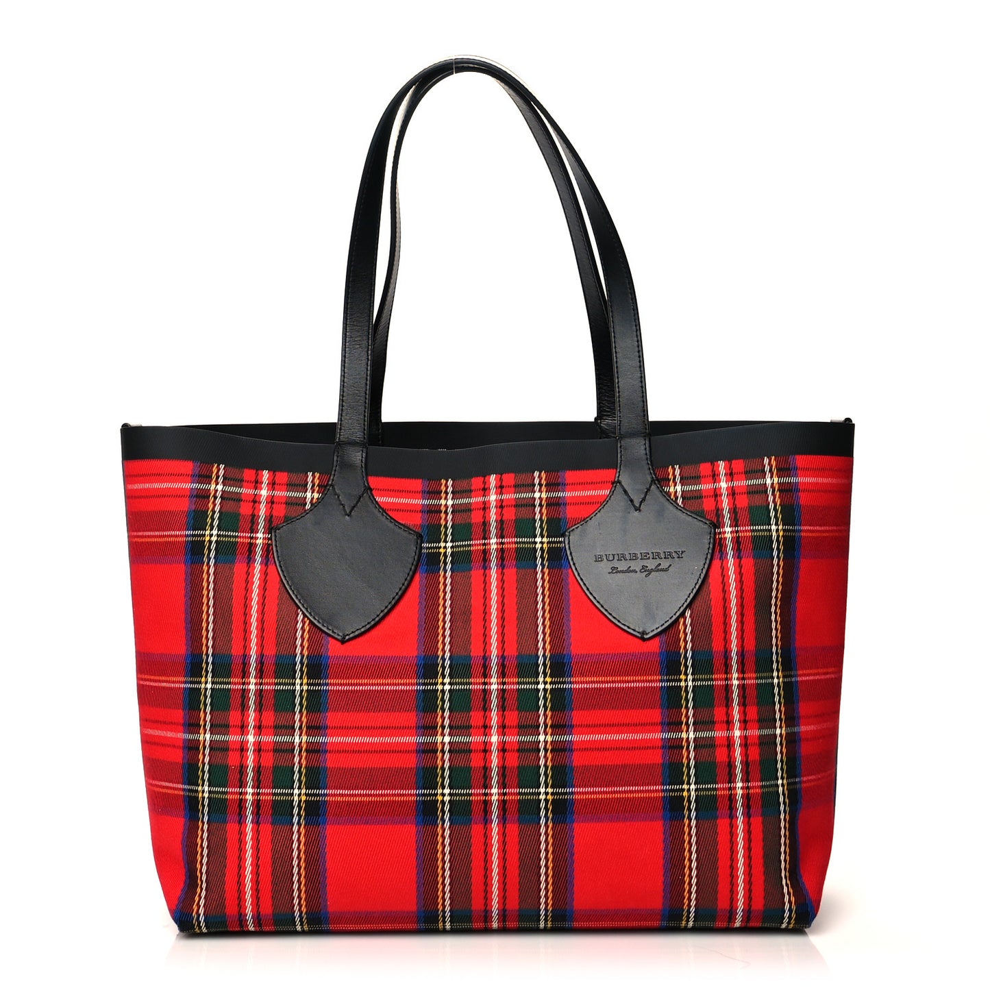 Vintage Check Medium The Giant Reversible Tote Antique Yellow Bright Red