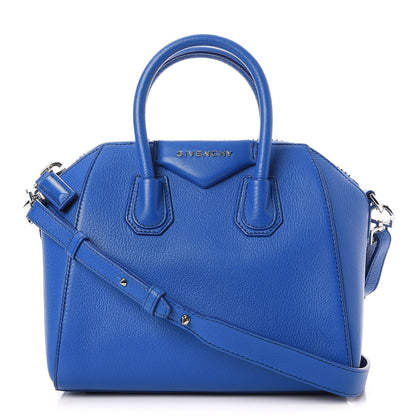 Givenchy Sugar Goatskin Mini Antigona Indigo Blue 1 of 7