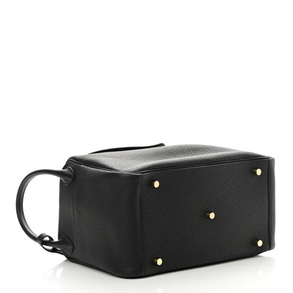 Hermes Taurillon Clemence Lindy 30 Black 4 of 12