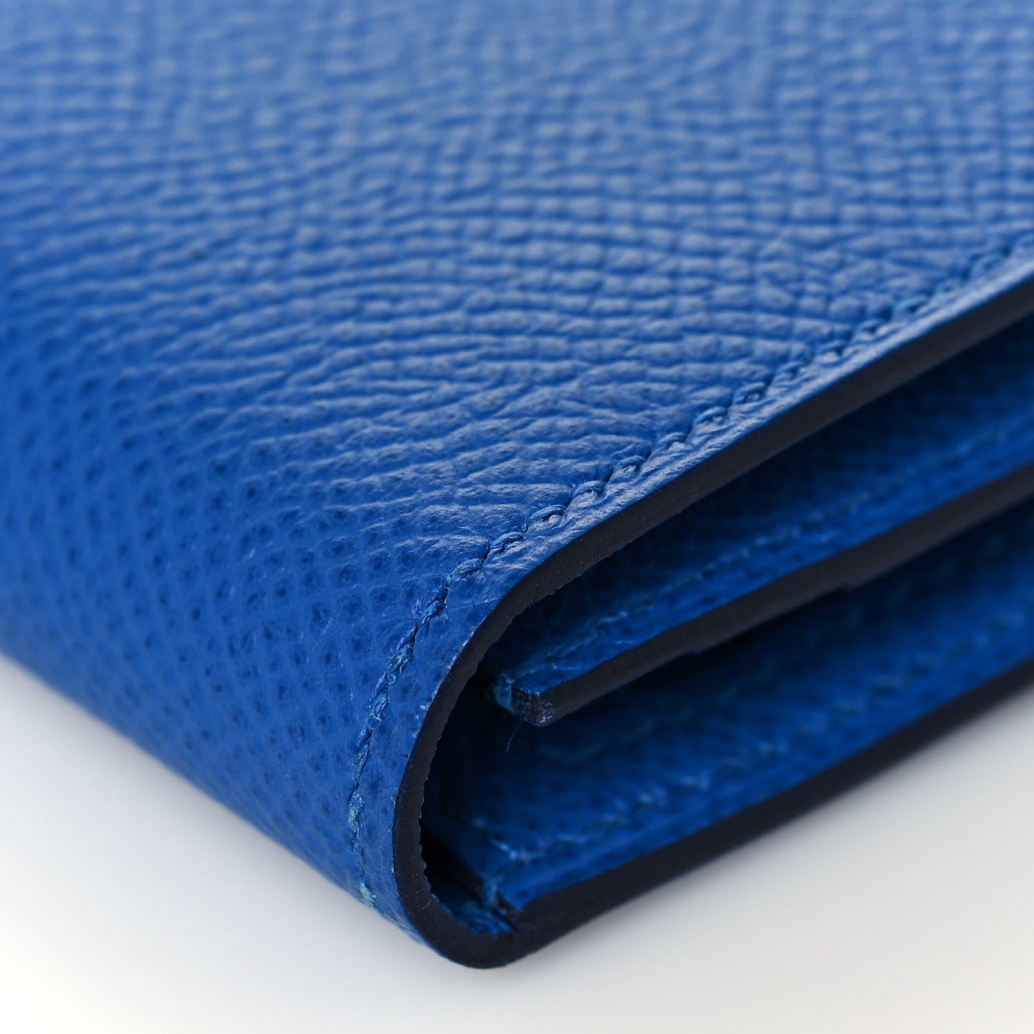 Hermes Epsom Bearn Gusset Wallet Bleu Zellige 12 of 13