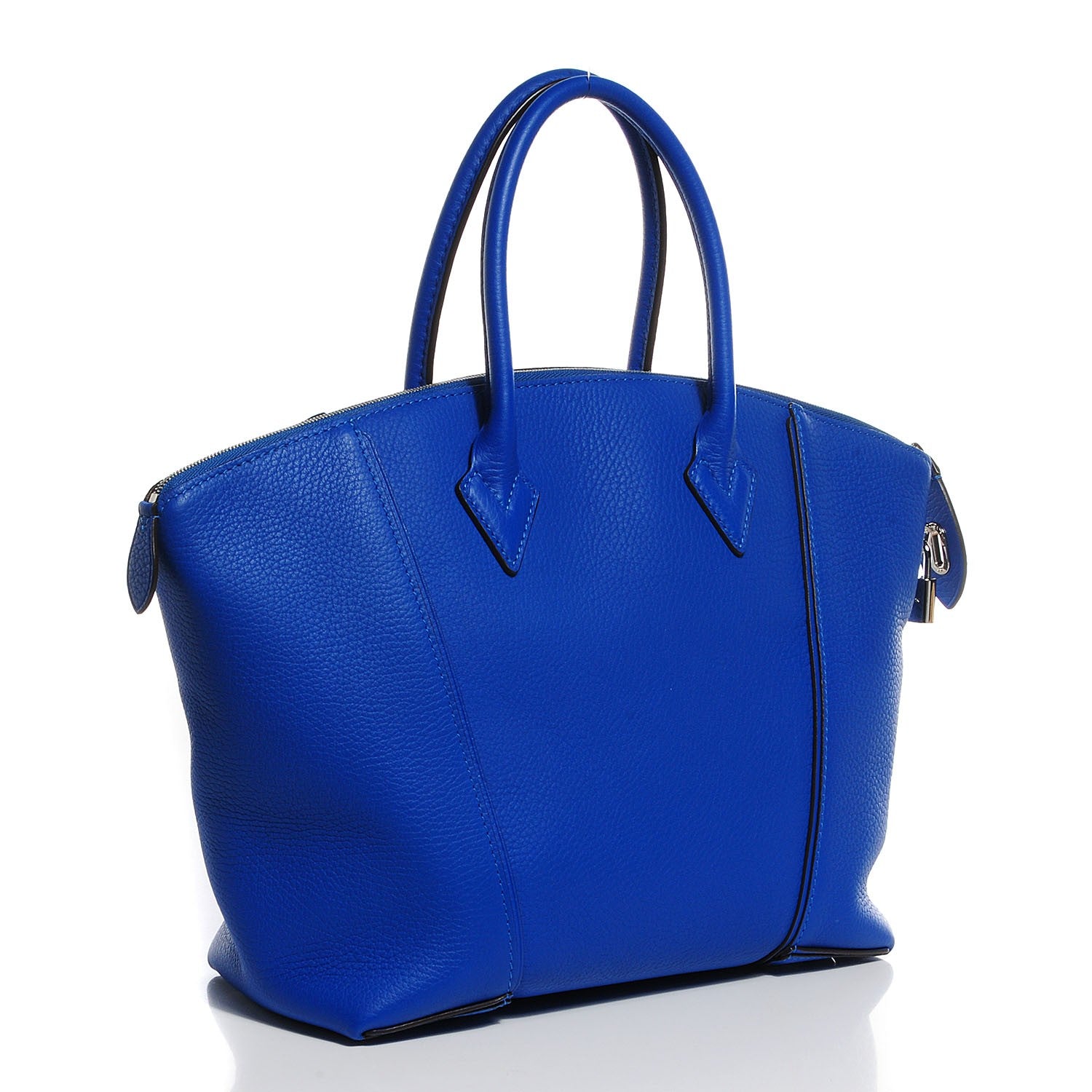 Louis Vuitton Cuir Taurillon Soft Lockit PM Outremer 3 of 7