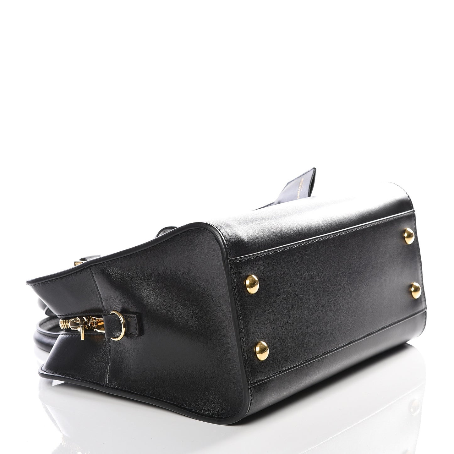 Calfskin Monogram Baby Cabas Black