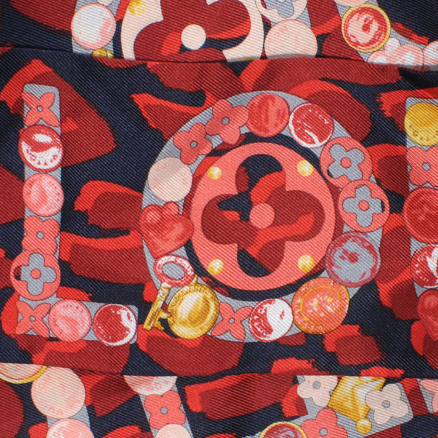 Silk Charms Scarf Bandeau