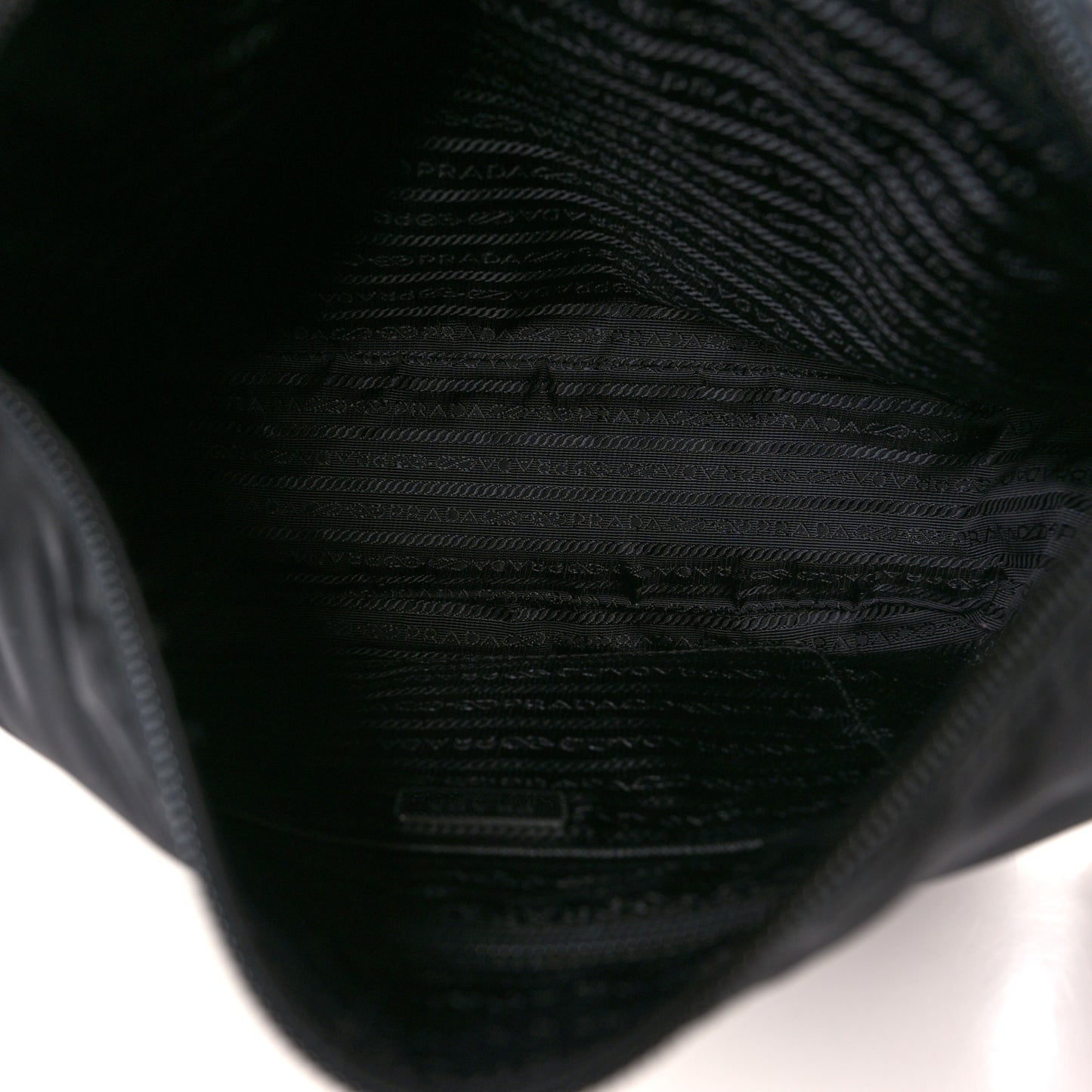 Tessuto Nylon Messenger Bag Black