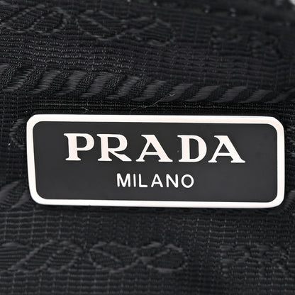 Prada Tessuto Nylon Saffiano Wristlet Black 6 of 6