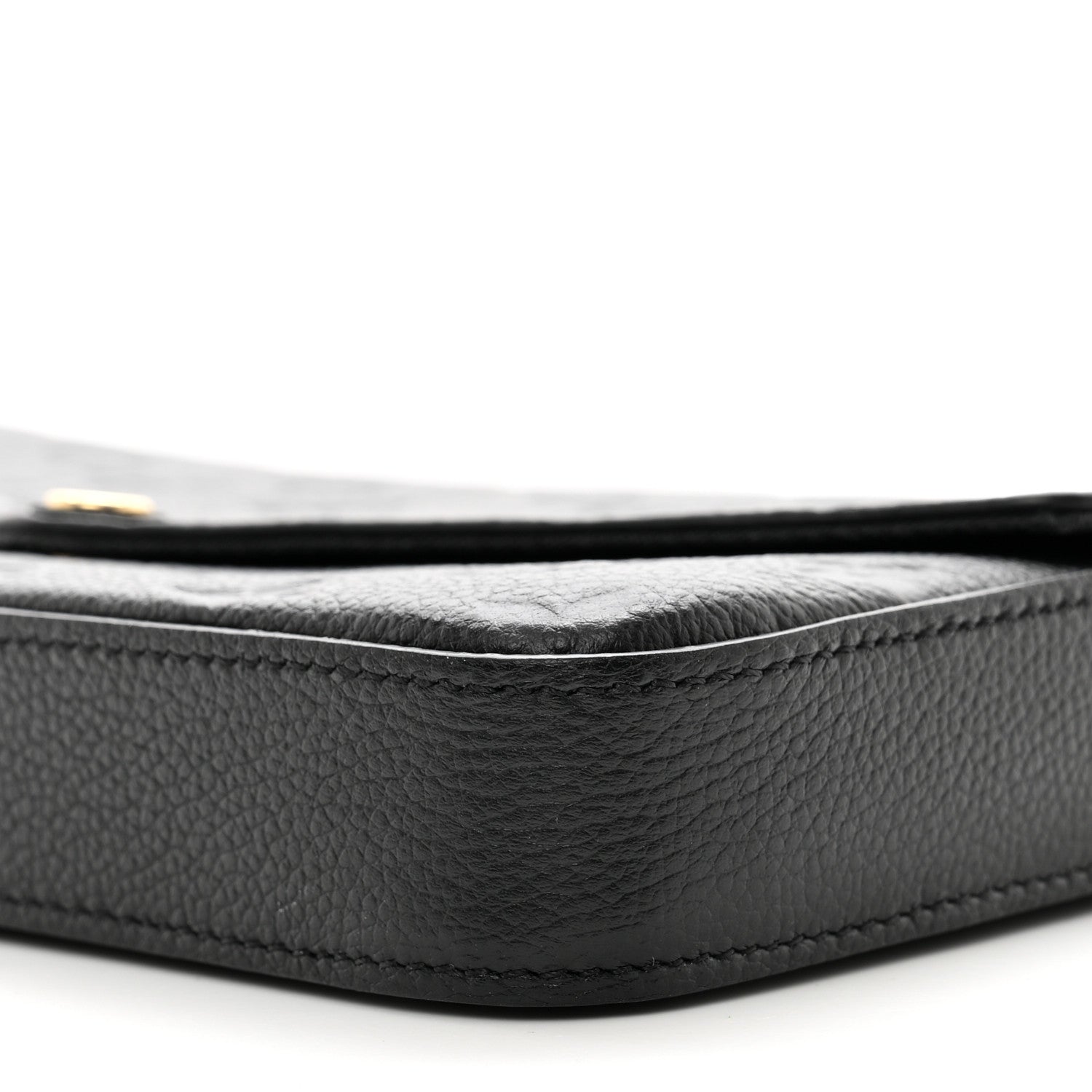 Louis Vuitton Empreinte Pochette Felicie Chain Wallet Black 10 of 11