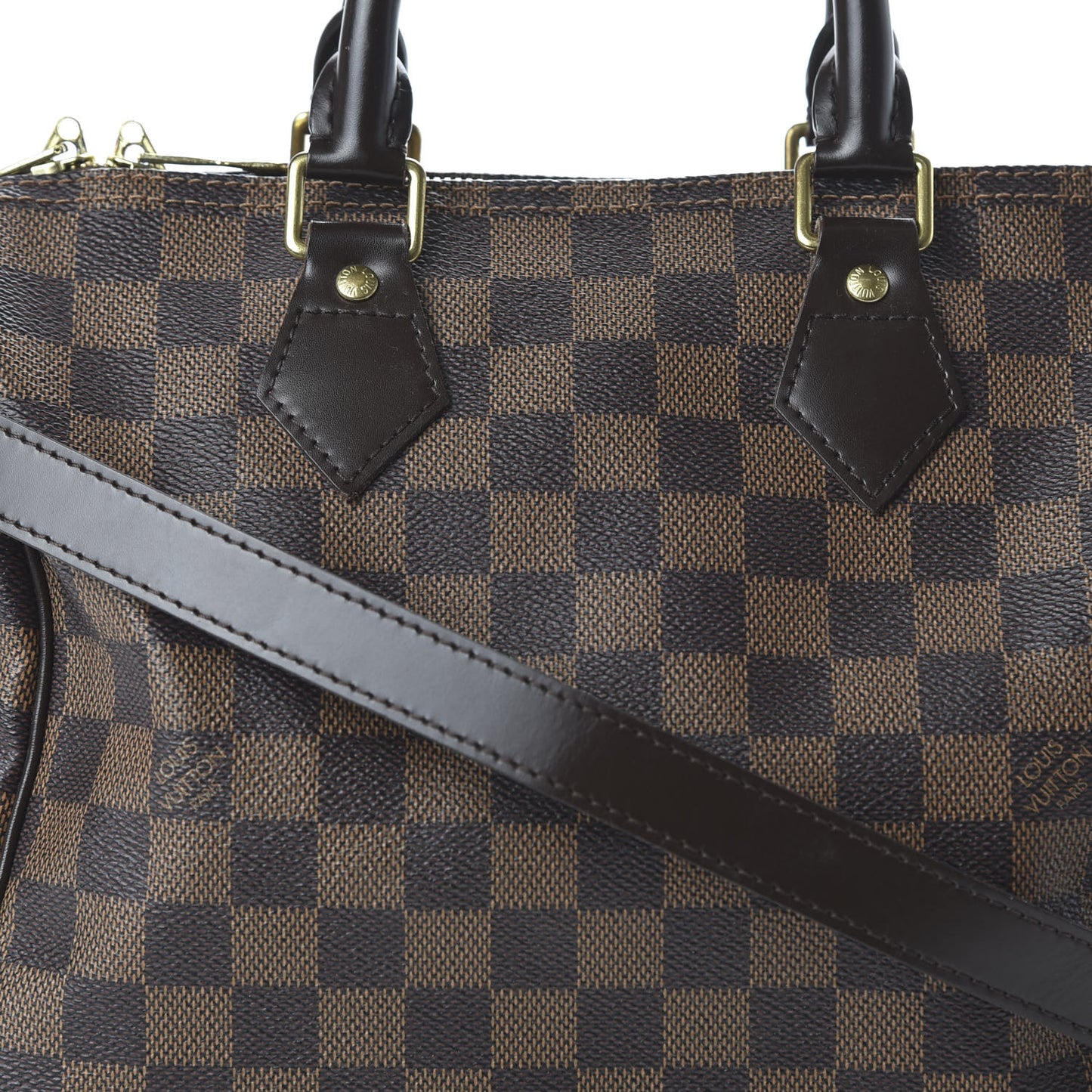 Damier Ebene Speedy Bandouliere 25
