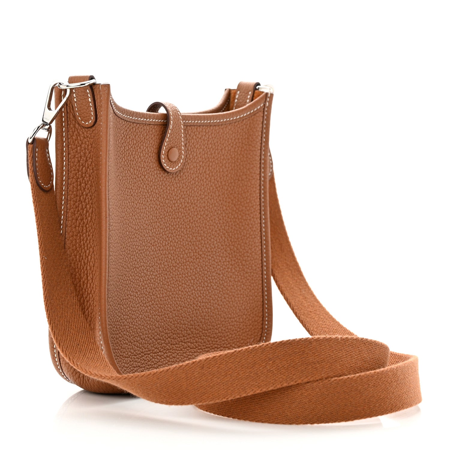 Hermes Taurillon Maurice Evelyne TPM Gold 3 of 12