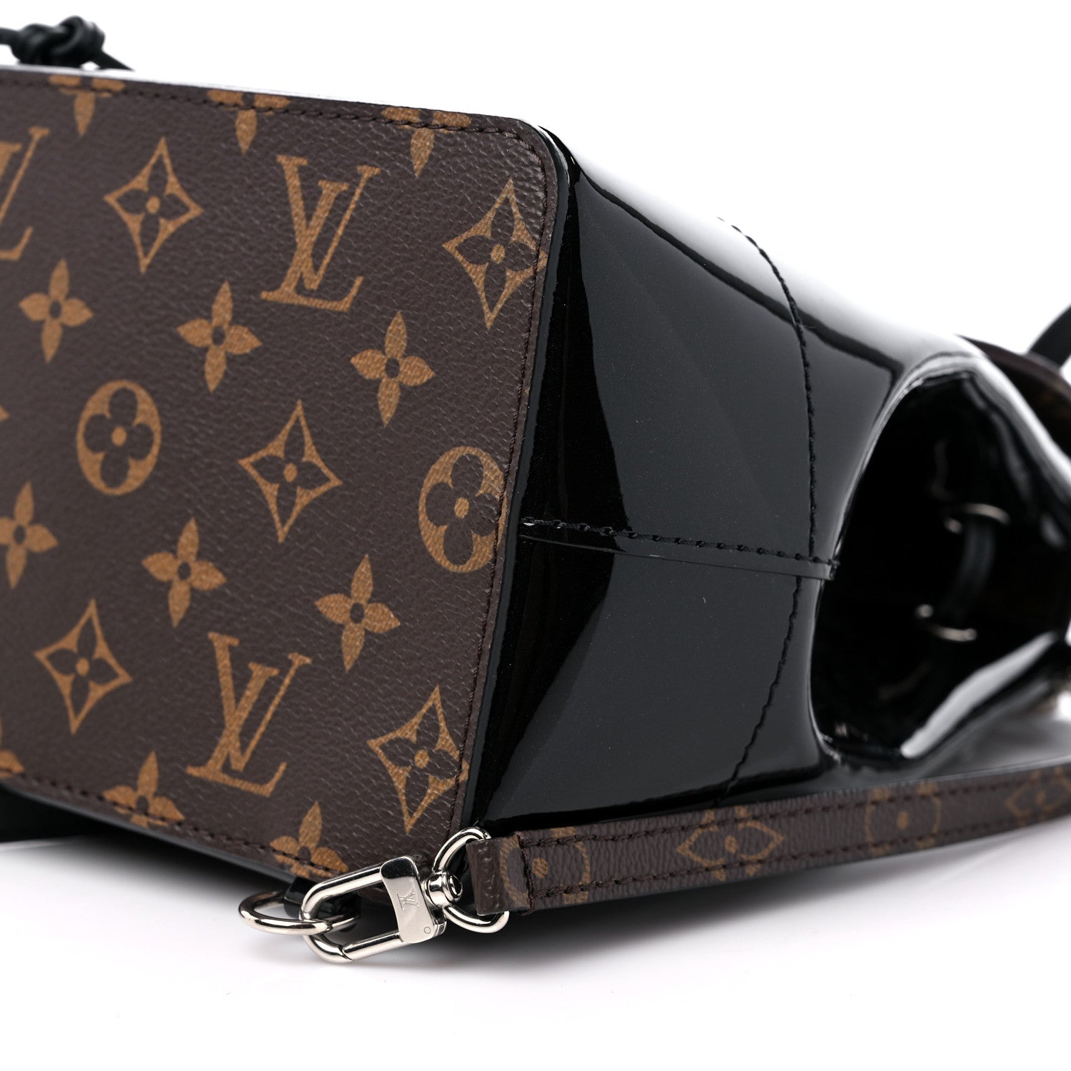 Louis Vuitton Patent Monogram Hot Springs Backpack Black 8 of 8