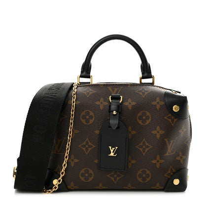 Louis Vuitton Monogram Petite Malle Souple Black 1 of 11