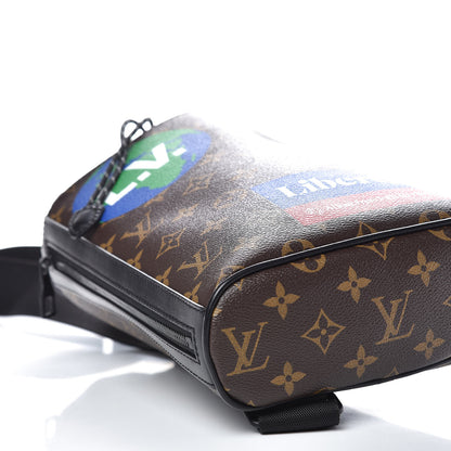Louis Vuitton Monogram Chalk Sling Bag Marron 8 of 9