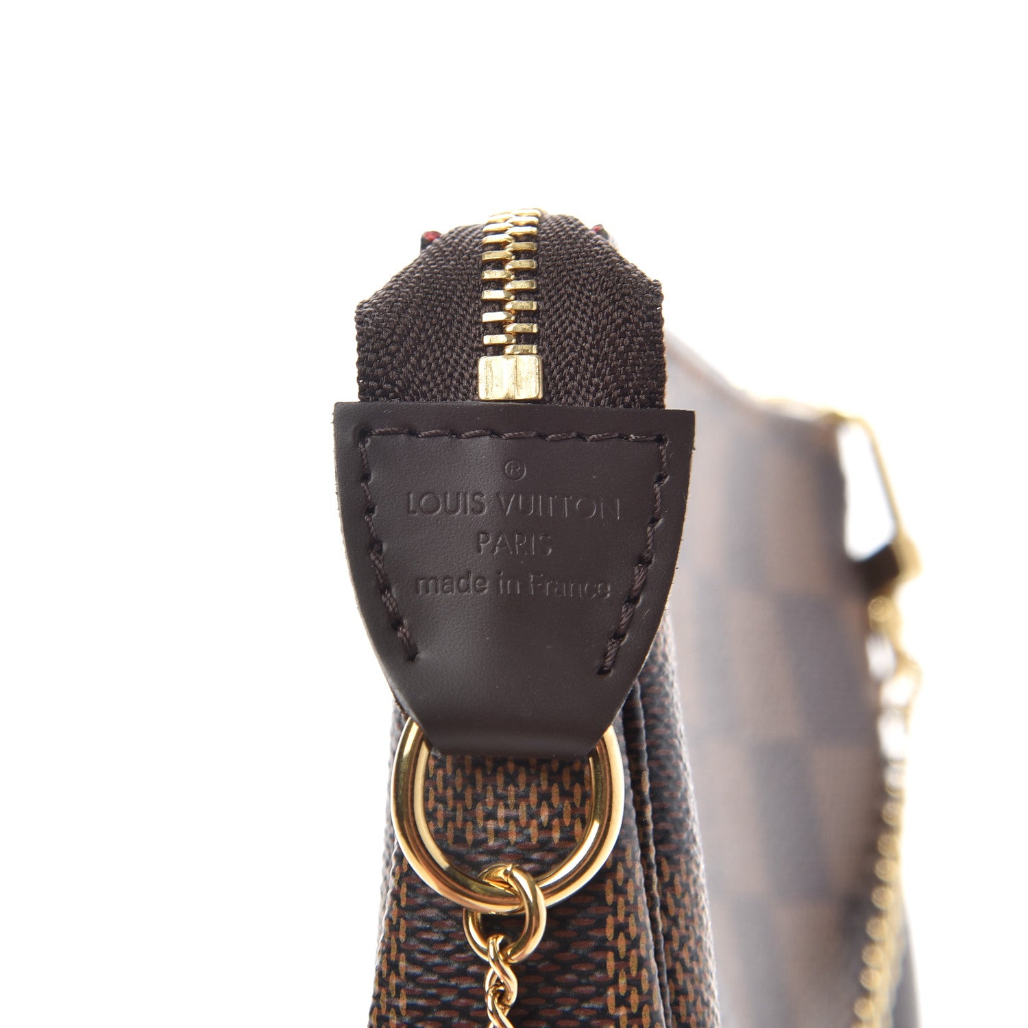 Louis Vuitton Damier Ebene Mini Pochette Accessories 5 of 8