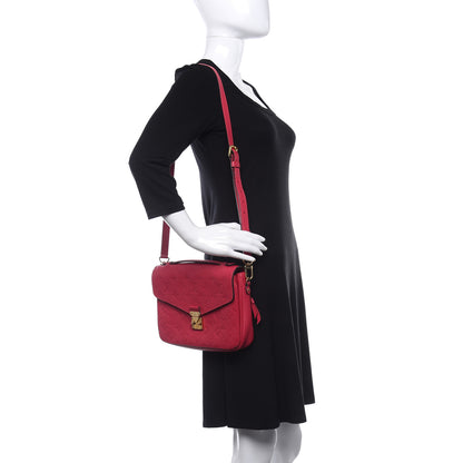 Louis Vuitton Empreinte Pochette Metis Scarlet 2 of 10