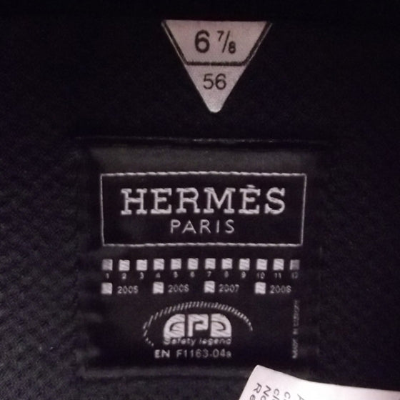 Hermes Carbon Fiber Equestrian Riding Helmet 5 of 5
