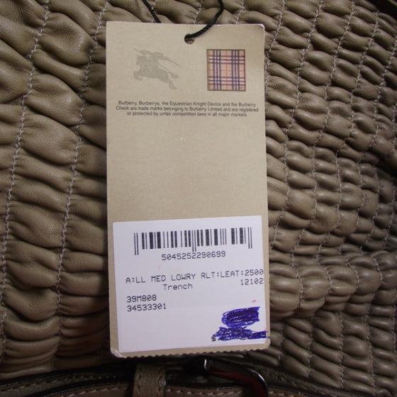 Leather Medium Lowry Trench