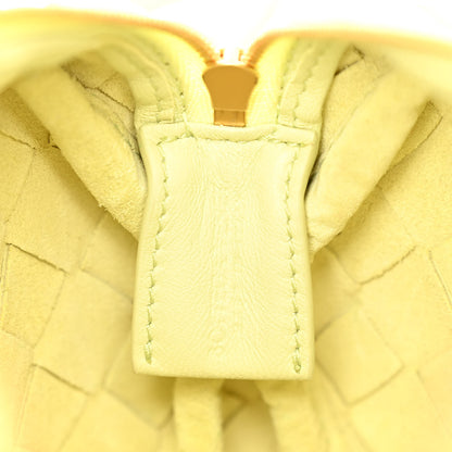 Bottega Veneta Nappa Intrecciato Mini Loop Camera Bag Lemon Washed 6 of 9