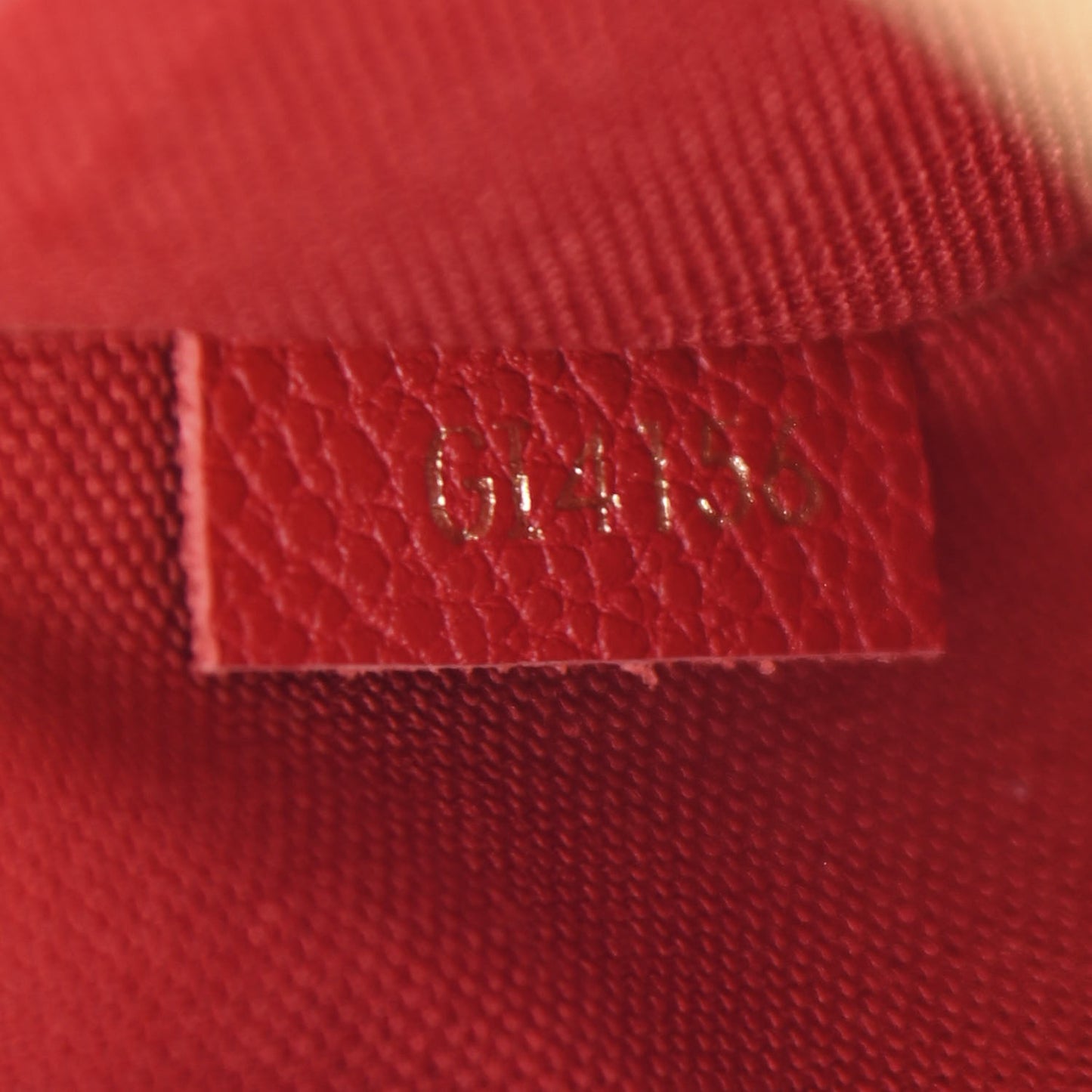 Monogram Pallas Clutch Cherry