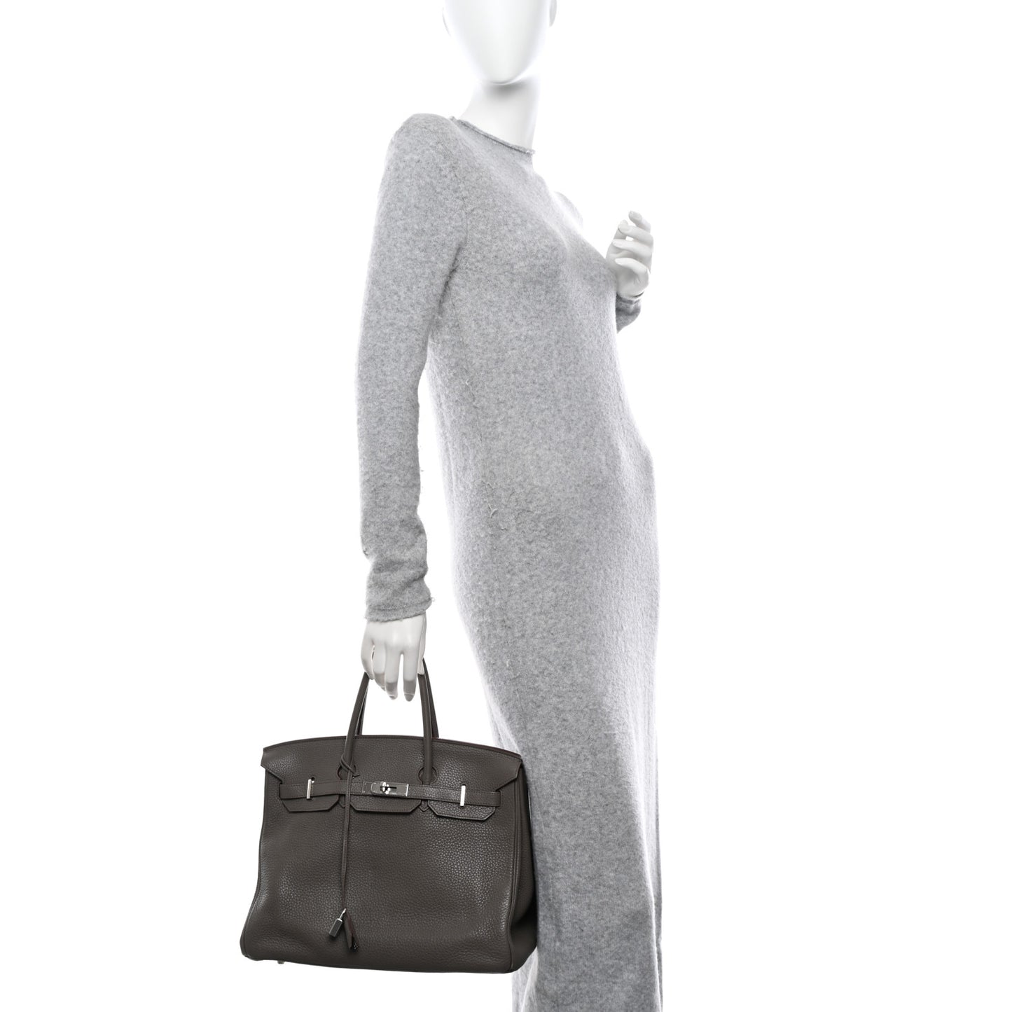 Taurillon Clemence Birkin 35 Etain