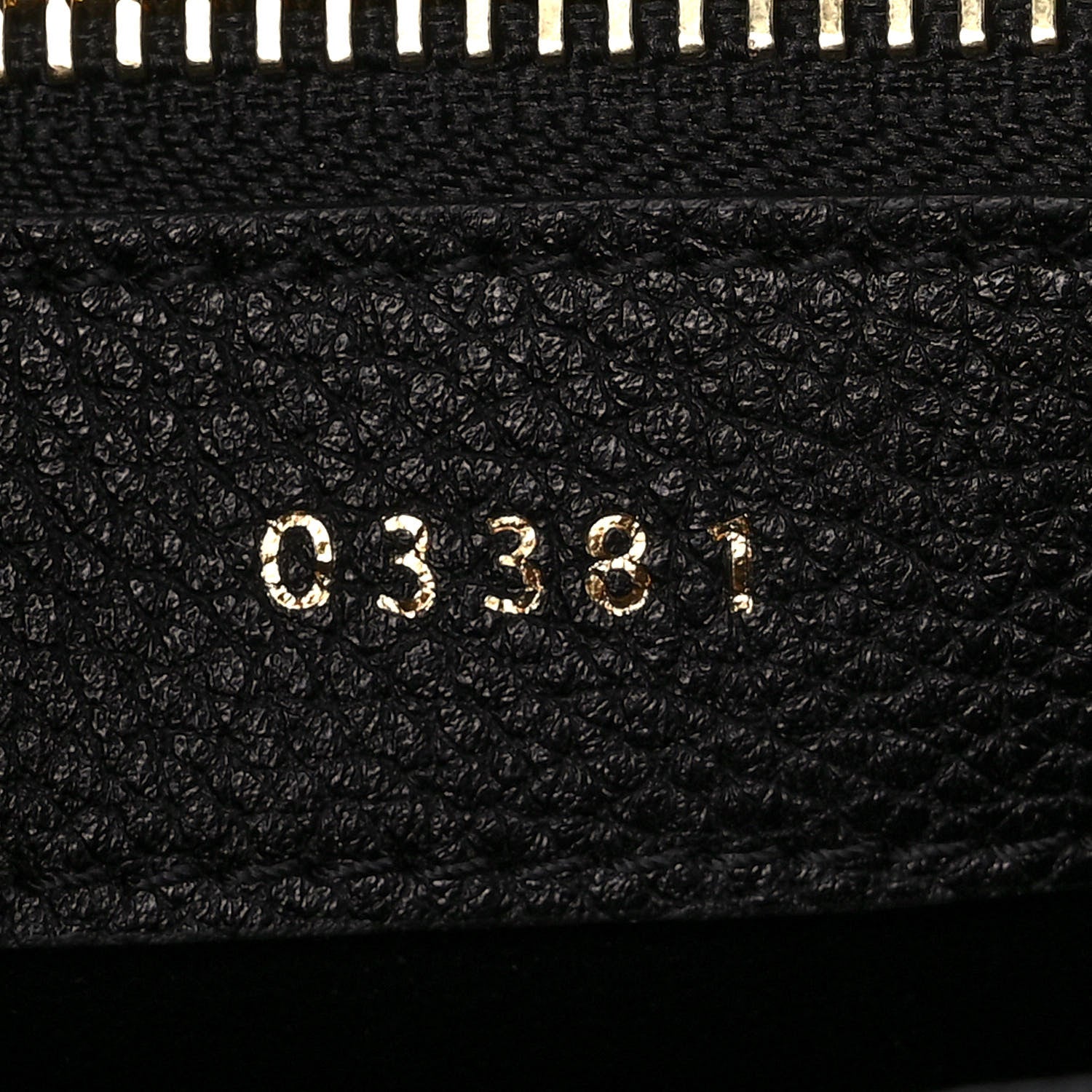 Celine Grained Calfskin Small 16 Top Handle Bag Black 8 of 11