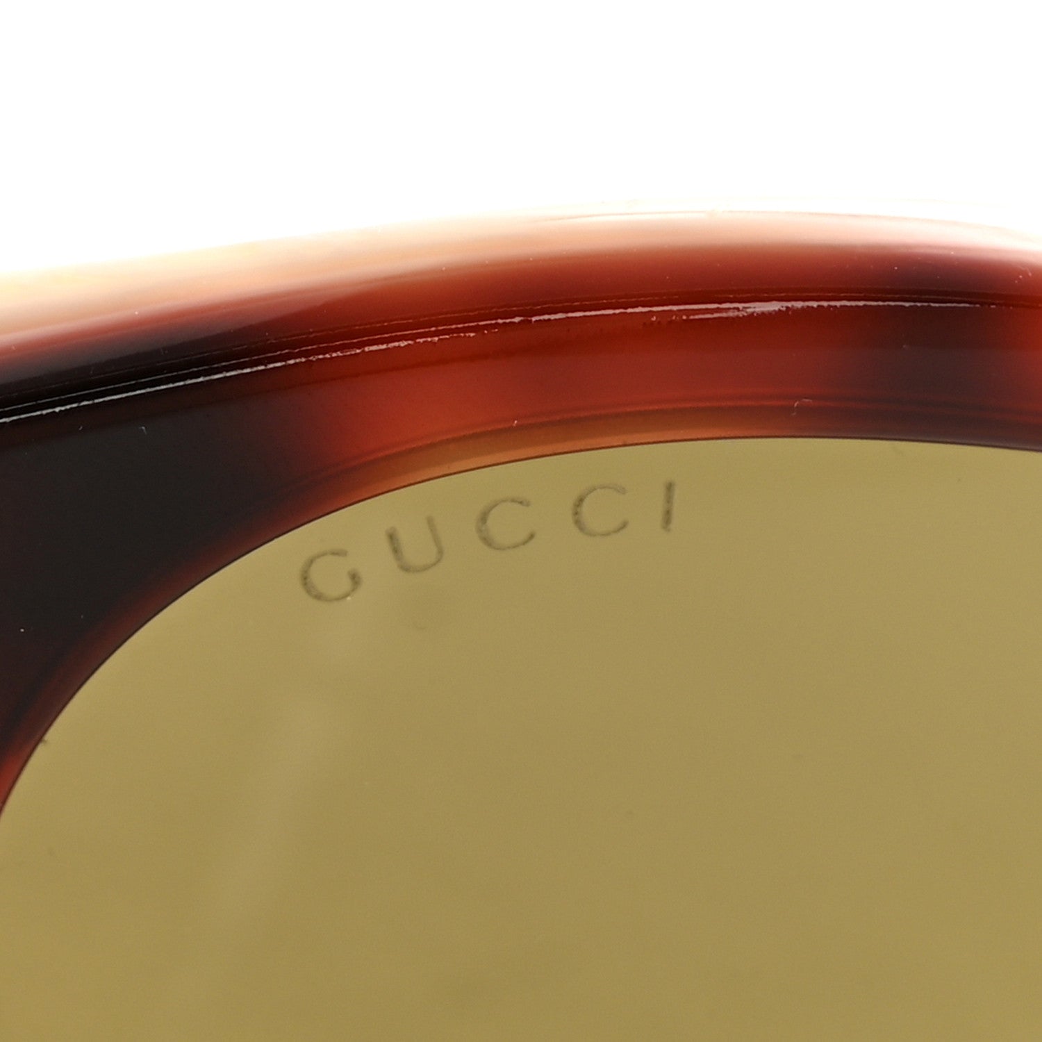 Gucci Round Avana Sunglasses GG0124SA Tortoise 7 of 7