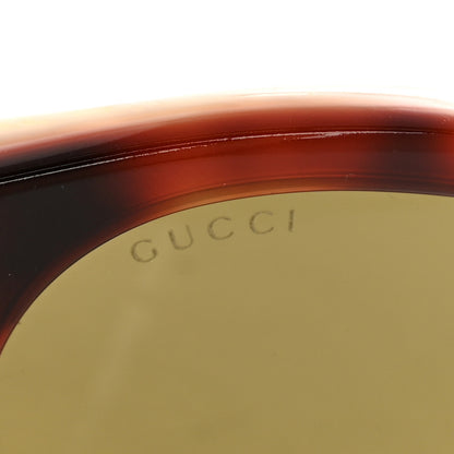 Gucci Round Avana Sunglasses GG0124SA Tortoise 7 of 7