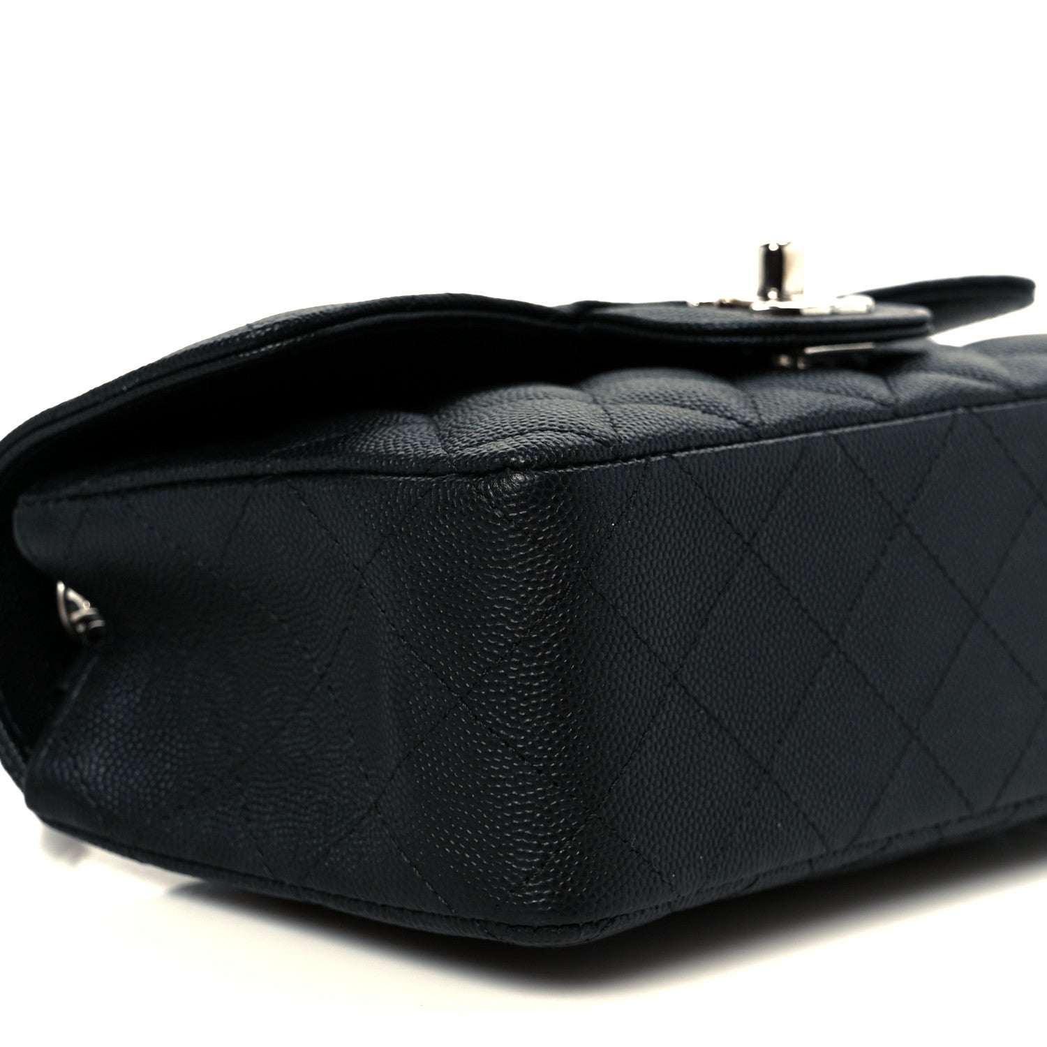 Chanel Caviar Quilted Mini Rectangular Flap Black 10 of 12